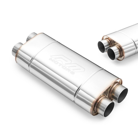 Sportowy Tłumik Przelotowy EM006 Eliptyczny – Przetłoczony, Uniwersalny, Stal Kwasoodporna T304 Sportowy Tłumik Przelotowy EM006 Eliptyczny – Przetłoczony, Uniwersalny, Stal Kwasoodporna T304