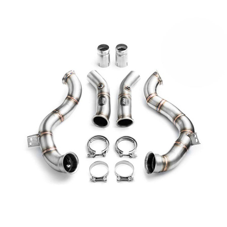 Downpipe Mercedes W205 C63 AMG 4.0i V8 Bi-Turbo (2015–) RWD 76 mm