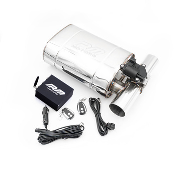 Tłumik eliptyczny z zaworem elektrycznym EV02 63/300/E Tłumik eliptyczny z zaworem elektrycznym EV02 63/300/E