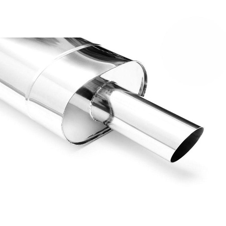 Uniwersalny tłumik eliptyczny E207 76C 50 z przetłoczeniem