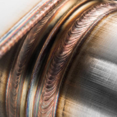 Sportowy Tłumik Przelotowy EM001 Eliptyczny – Bez Przetłoczenia, Uniwersalny, Stal Kwasoodporna T304