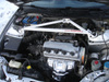 Rozpórka Honda Civic IV CRX 2 3 punktowa Czarna