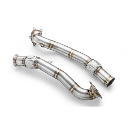 Downpipe Audi S6 S7 RS6 RS7 C7 4G 4.0 TFSI 2012–2017 V8 Biturbo Quattro z katalizatorem 200 CPSI EURO 3