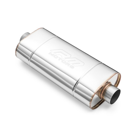 Sportowy Tłumik Przelotowy EM001 Eliptyczny – Przetłoczony, Uniwersalny, Stal Kwasoodporna T304 Sportowy Tłumik Przelotowy EM001 Eliptyczny – Przetłoczony, Uniwersalny, Stal Kwasoodporna T304