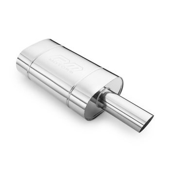 Uniwersalny tłumik eliptyczny E207 76C 50 z przetłoczeniem