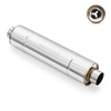 Sportowy Tłumik Przelotowy RM02 70mm Okrągły – Przetłoczony, Uniwersalny, Stal Kwasoodporna T304 Sportowy Tłumik Przelotowy RM02 70mm Okrągły – Przetłoczony, Uniwersalny, Stal Kwasoodporna T304