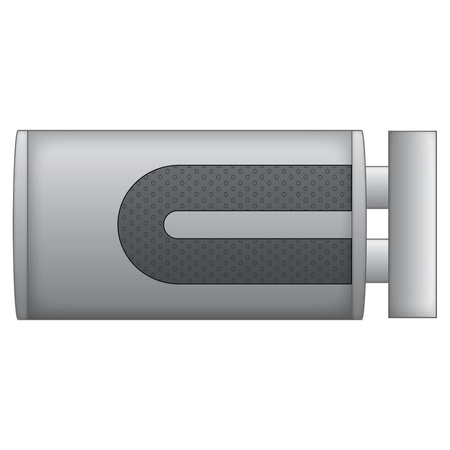 Tłumik eliptyczny z zaworem podciśnieniowym EV02 63/300/P Tłumik eliptyczny z zaworem podciśnieniowym EV02 63/300/P