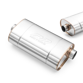 Tłumik końcowy do Chevrolet Corvette 5.7 V8 – stal kwasoodporna, do wspawania