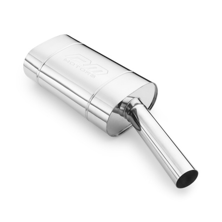 Uniwersalny tłumik eliptyczny E204G 50 z przetłoczeniem Uniwersalny tłumik eliptyczny E204G 50 z przetłoczeniem