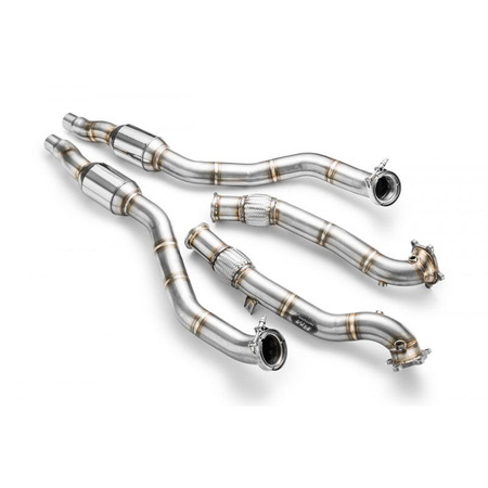 Downpipe Audi S6 S7 RS6 RS7 C7 4G 4.0 TFSI 2012–2017 V8 Biturbo Quattro z katalizatorem 200 CPSI EURO 3