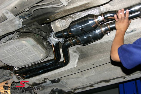 Układ wydechowy BMW E46 M52TU M54 Schmiedmann 