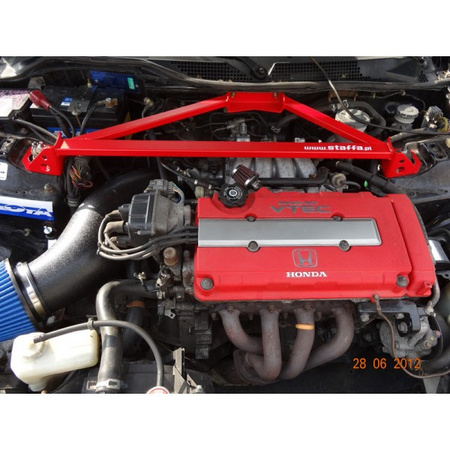 Rozpórka Honda Civic V VI CRX Del Sol 3 punktowa Czarna