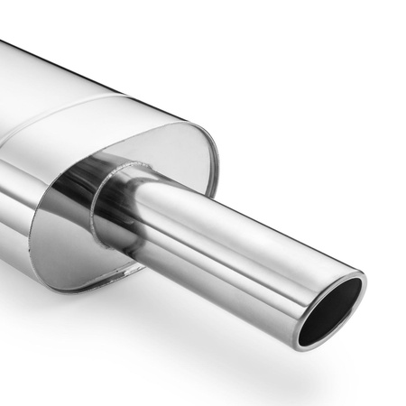 Uniwersalny tłumik eliptyczny E111 50 z przetłoczeniem