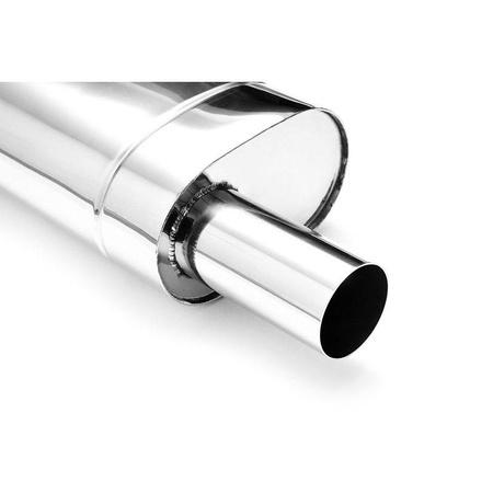 Uniwersalny tłumik eliptyczny E203H 50 z przetłoczeniem Uniwersalny tłumik eliptyczny E203H 50 z przetłoczeniem