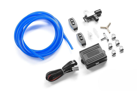 Tłumik przelotowy z zaworem podciśnieniowym E400 63/300/L Tłumik przelotowy z zaworem podciśnieniowym E400 63/300/L