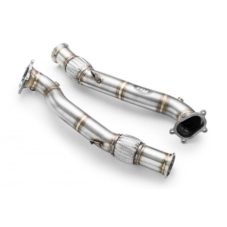 Downpipe Audi S6 S7 RS6 RS7 C7 4G 4.0 TFSI 2012–2017 V8 Biturbo Quattro z katalizatorem 100 CPSI EURO 3