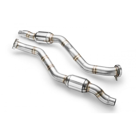 Downpipe Audi S6 S7 RS6 RS7 C7 4G 4.0 TFSI 2012–2017 V8 Biturbo Quattro z katalizatorem 200 CPSI EURO 4
