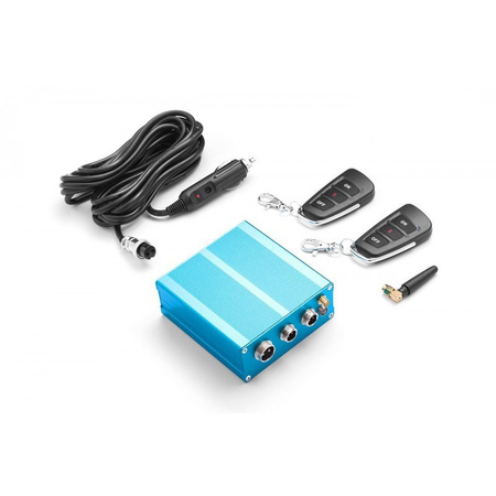 Zestaw tłumików z zaworem elektrycznym E300 63/300