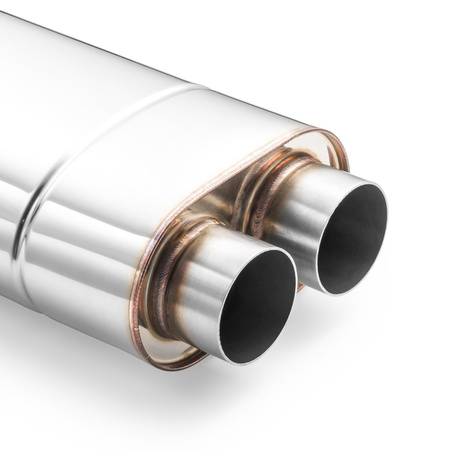 Sportowy Tłumik Przelotowy EM006 Eliptyczny – Przetłoczony, Uniwersalny, Stal Kwasoodporna T304 Sportowy Tłumik Przelotowy EM006 Eliptyczny – Przetłoczony, Uniwersalny, Stal Kwasoodporna T304