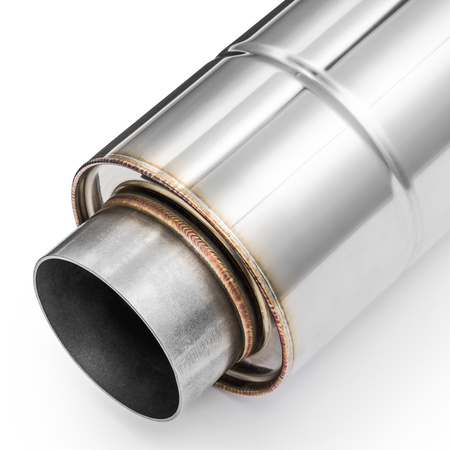 Tłumik środkowy do Dodge Challenger V6 3.6 – stal kwasoodporna, do wspawania